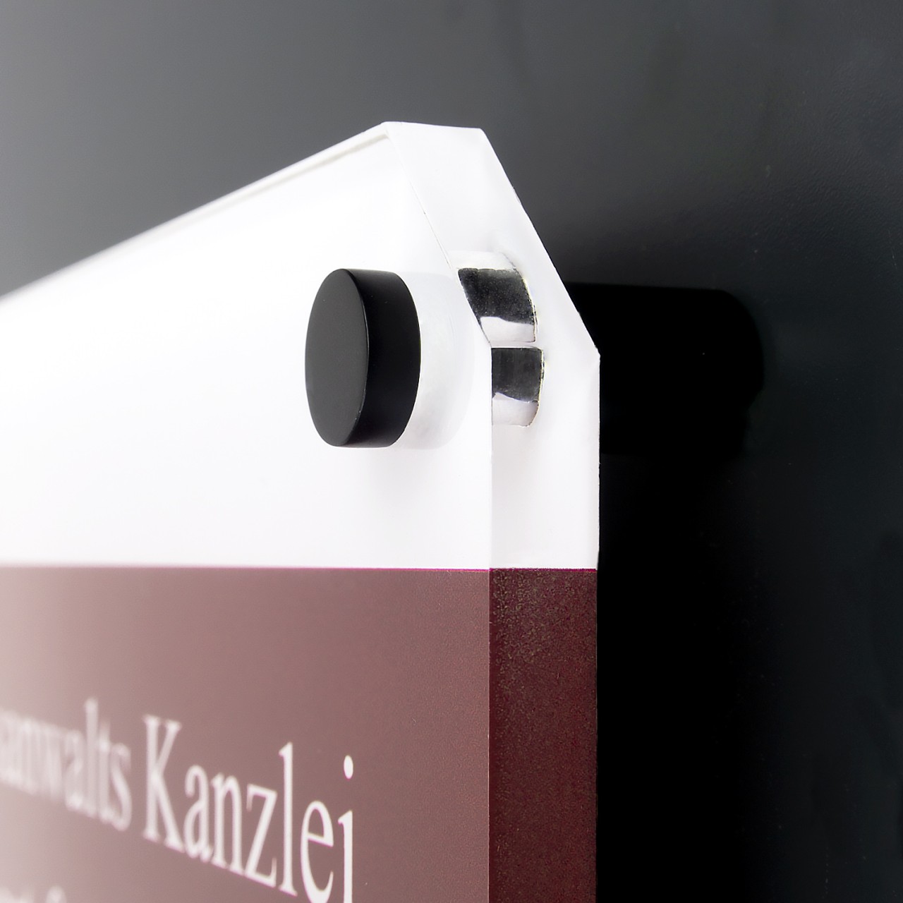 Alu Abstandshalter 13 mm x 20 mm