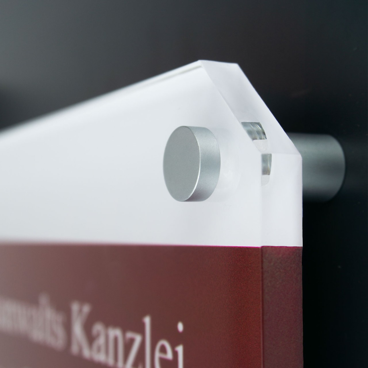 Alu Abstandshalter 13 mm x 20 mm